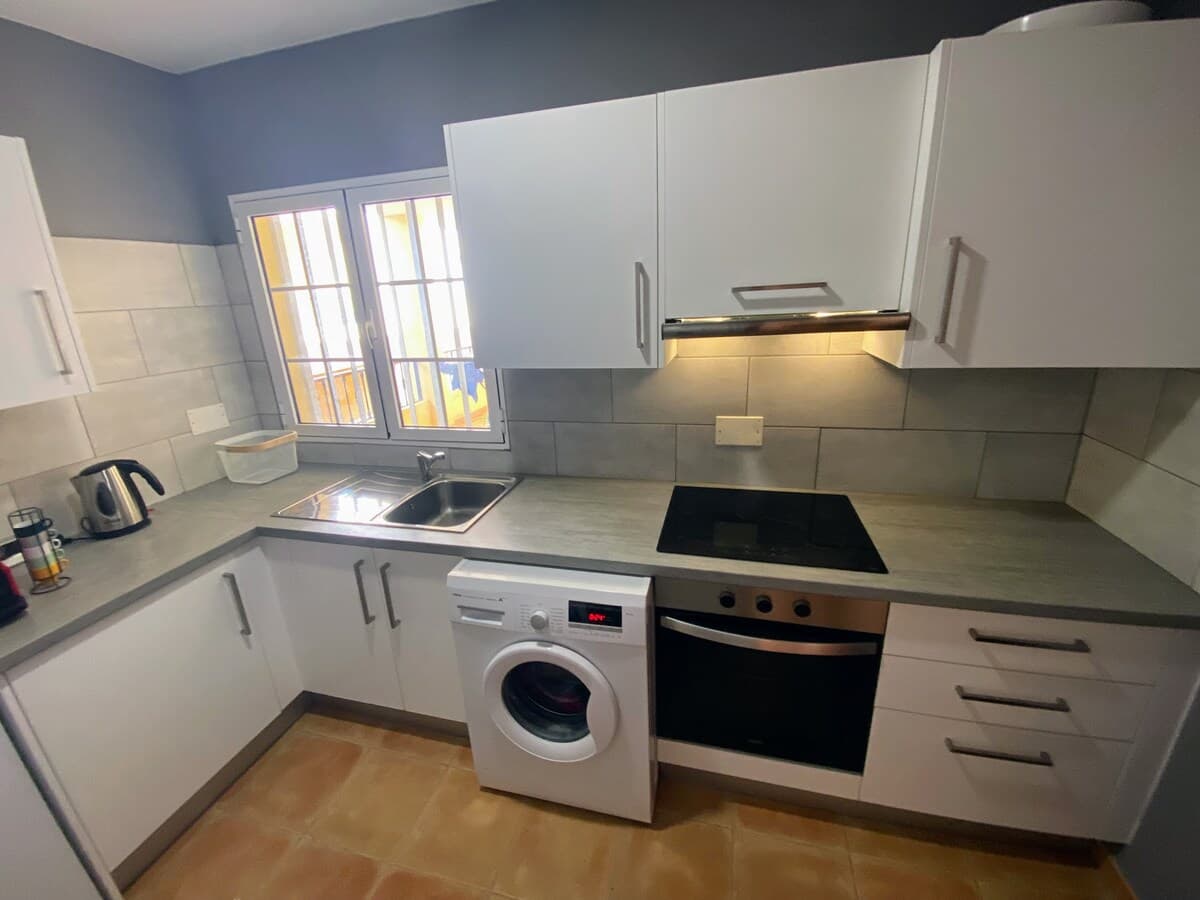 Kuchyně v apartmánu